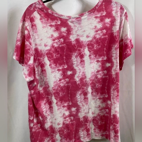 From DISNEY Pink Tie-Dye Women's Top MINNIE MOUSE XXL - Picture 5 of 7